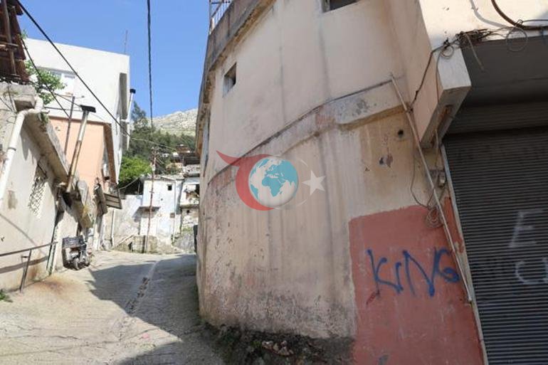 Duvar deliğinden çıktılar, mahalleyi sardılar Çocukların attığı taşlar arıları kızdırdı