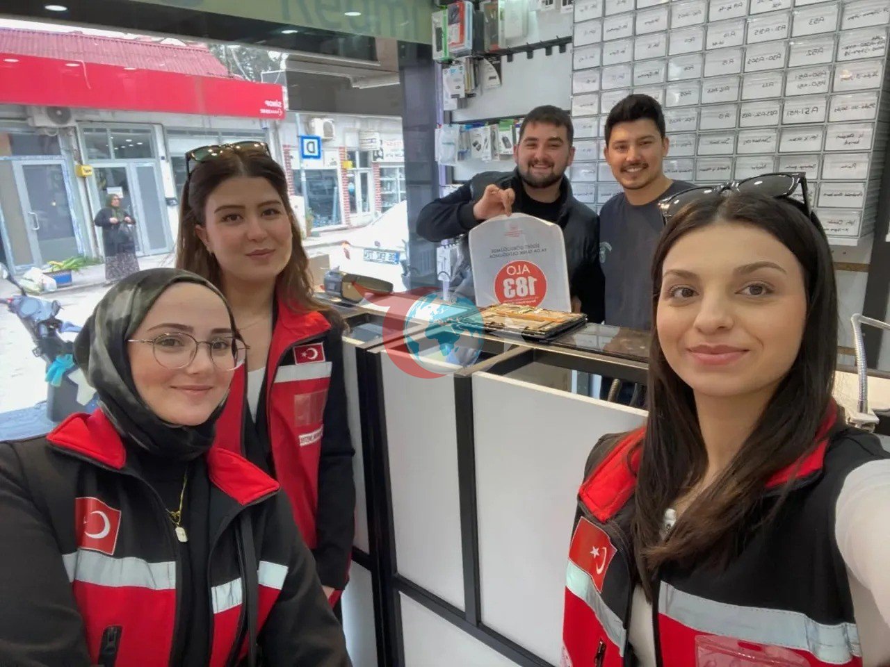 Stajyer öğrencilerden farkındalık çalışması
