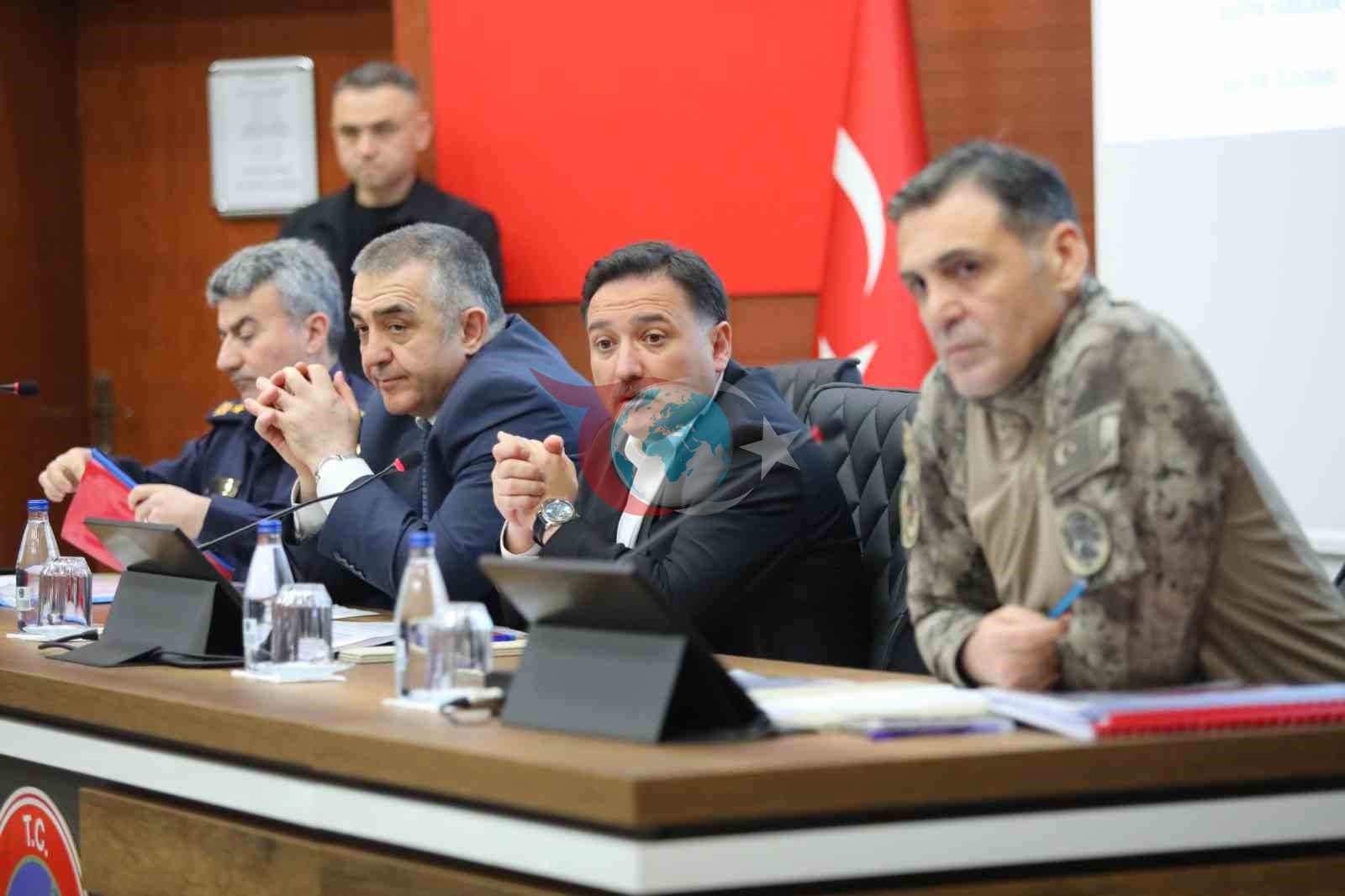 Kent Güvenlik Danışma Kurulu Vali Çiçek başkanlığında toplandı