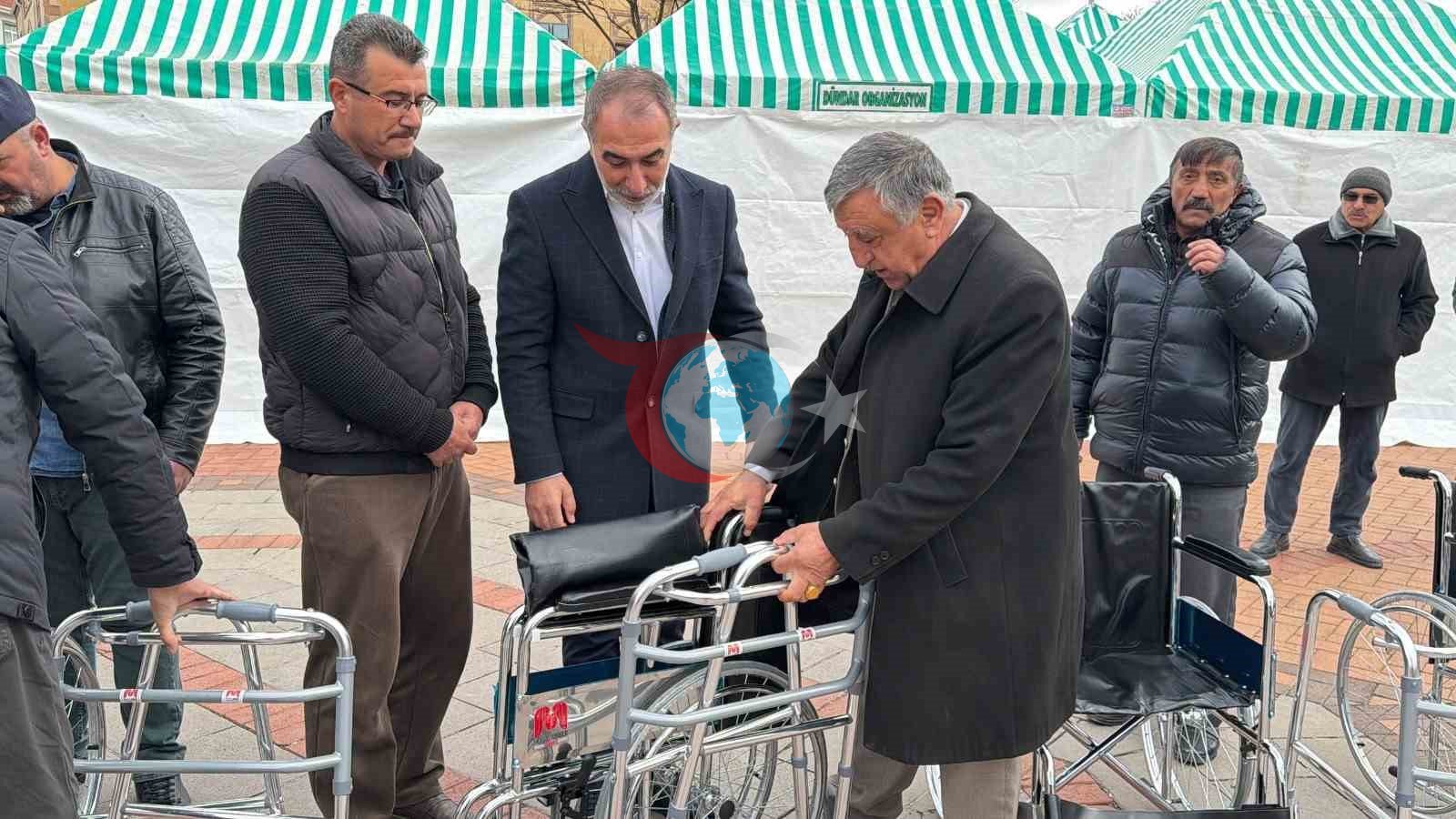 Kırşehir’de engelli ve yaşlılara akülü ve engelli araç desteği