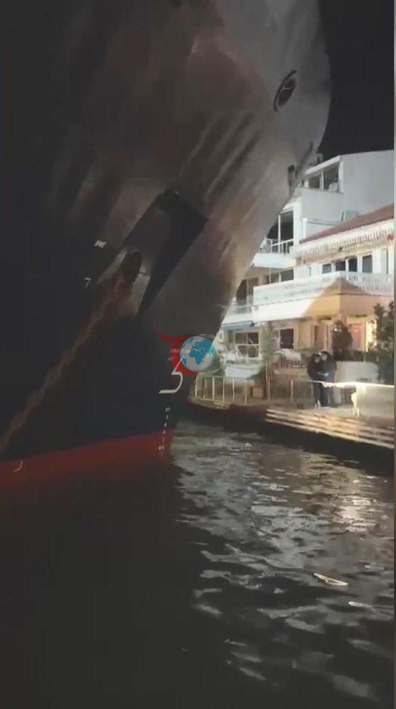 Sarıyer’de geminin hasar verdiği yalının sahibi ortaya çıktı