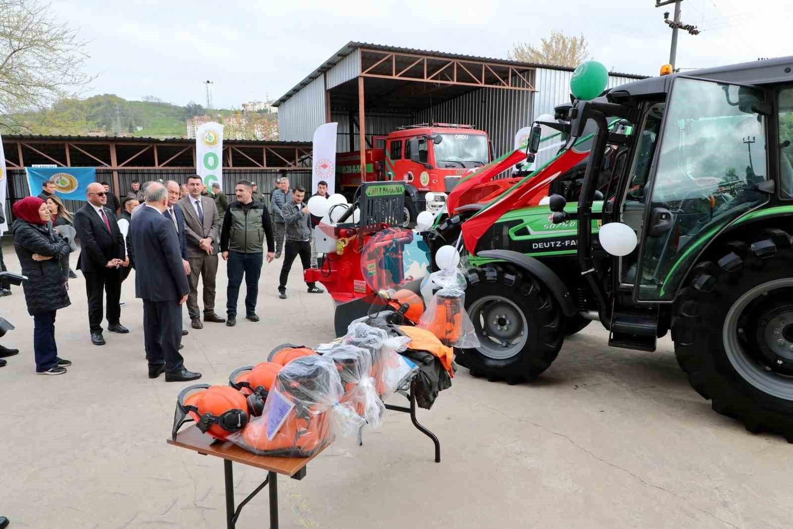 Ordu’da ORKÖY kredisi kapsamında hak sahiplerine araçları teslim edildi