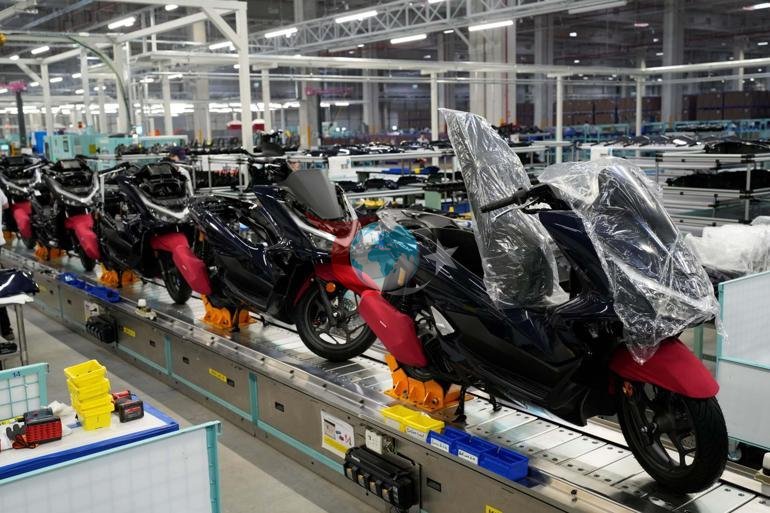 Honda Türkiye, İzmir Aliağada motosiklet üretimine başladı
