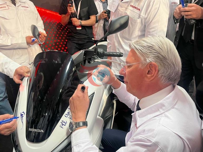 Honda Türkiye, İzmir Aliağada motosiklet üretimine başladı