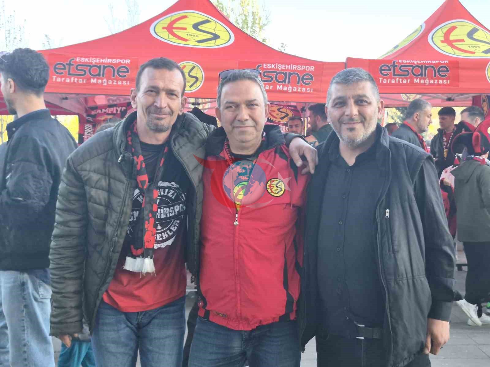 Eskişehirspor taraftarı Balıkesirspor maçı için heyecanlı