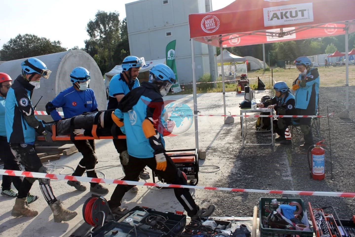 Aydın’da arama kurtarma tatbikatı yapıldı