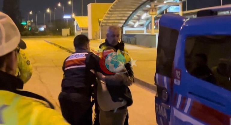 Ben ticaret erbabıyım demişti, yine alkollü yakalandı Polise hakaret etti