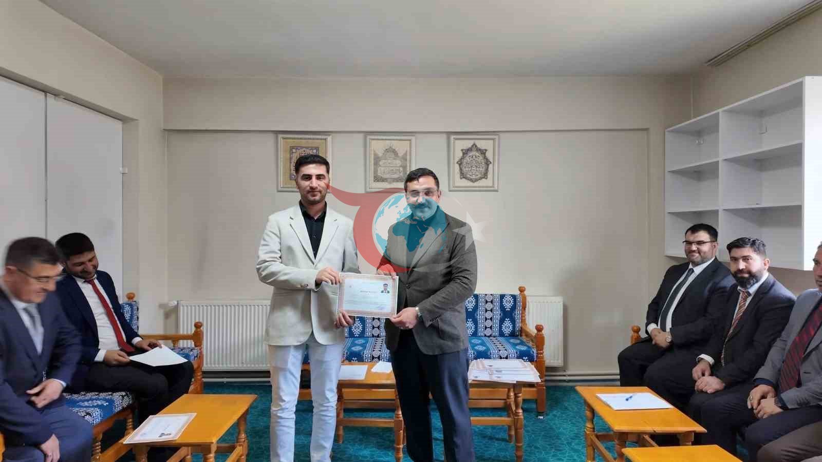 Kaymakam Çamkerten din görevlileriyle bir araya geldi