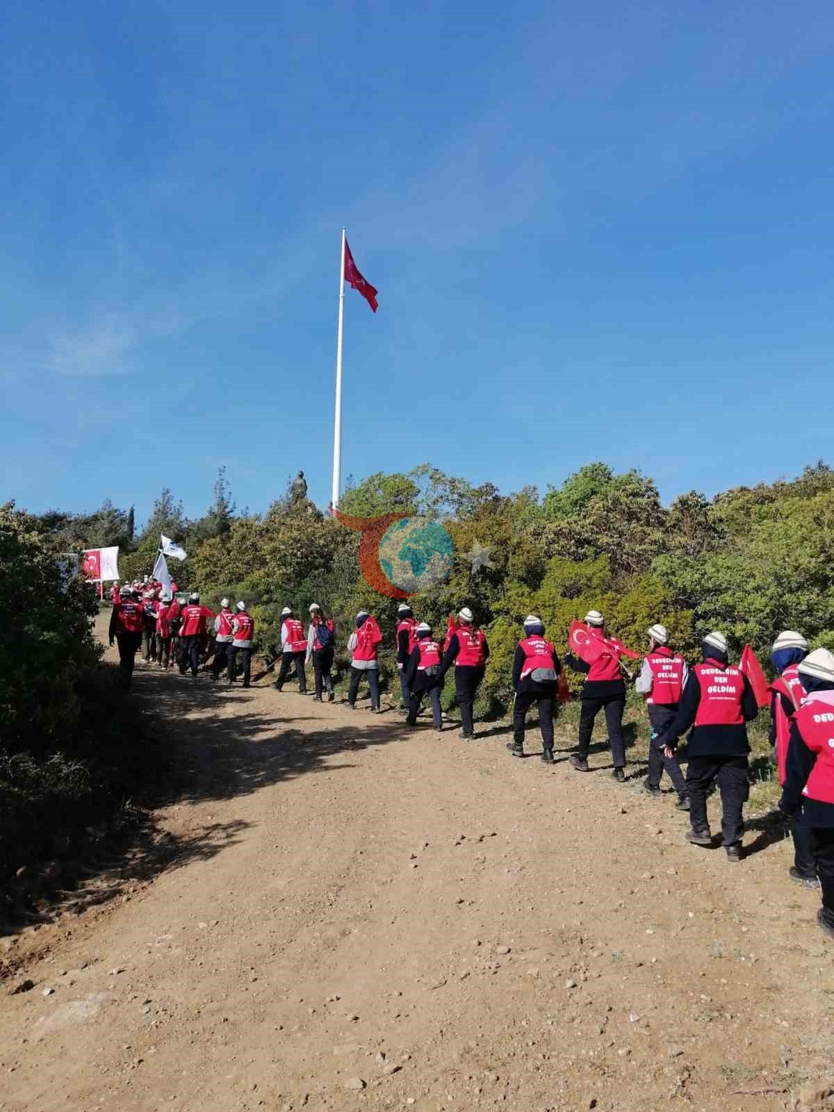 Sivaslı izciler Çanakkale ruhun yerinde yaşadı