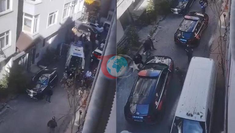 Kaฤฤฑthaneโde genรงler polise saldฤฑrdฤฑ Aรงฤฑlan ateลte berber aฤฤฑr yaralandฤฑ