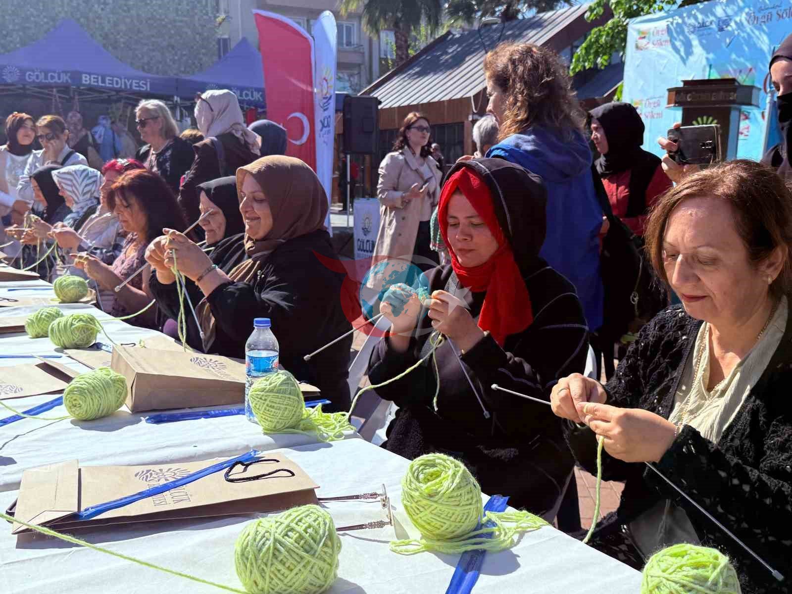 Gölcük&rsquo;te el emeği ürünler şölende sergileniyor