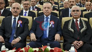 Cumhurbaşkanı Erdoğan, Anayasa Mahkemesi 64. Kuruluş Yıl Dönümü ve Ant İçme Törenine katıldı