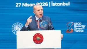 Erdoğan, OECD Beceriler Zirvesi’nde konuştu: Hedef 3 milyon gencimize istihdam