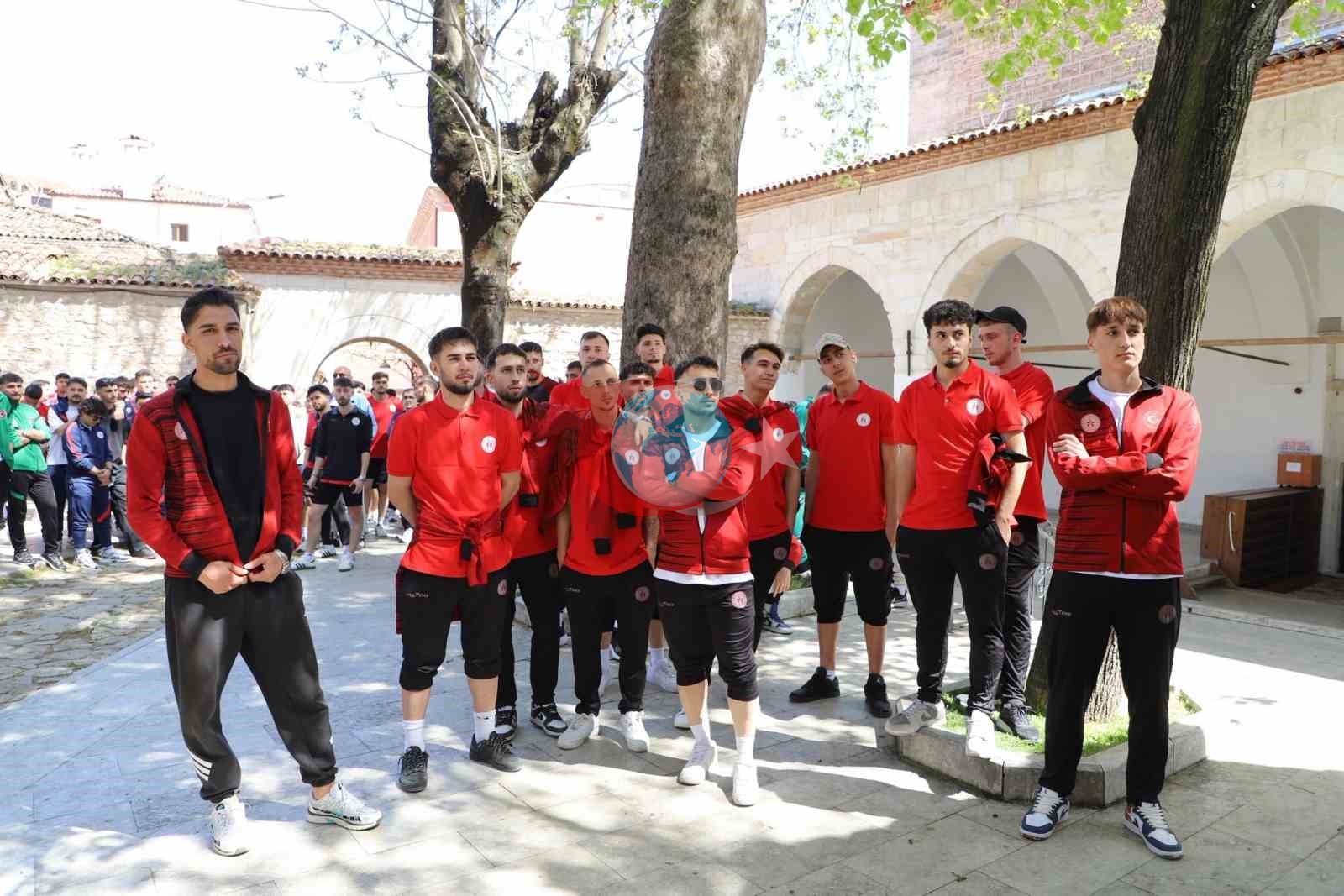 Yurt Lig heyecanı öncesi sporcular Karabük ve Safranbolu’yu keşfetti