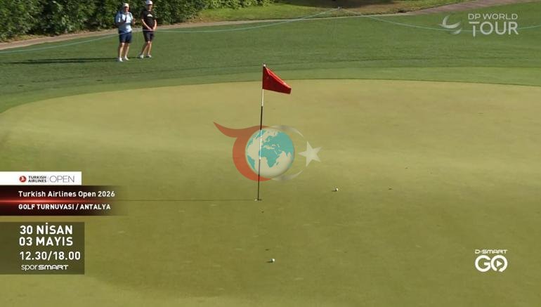 Golfün yıldızları Antalya’da