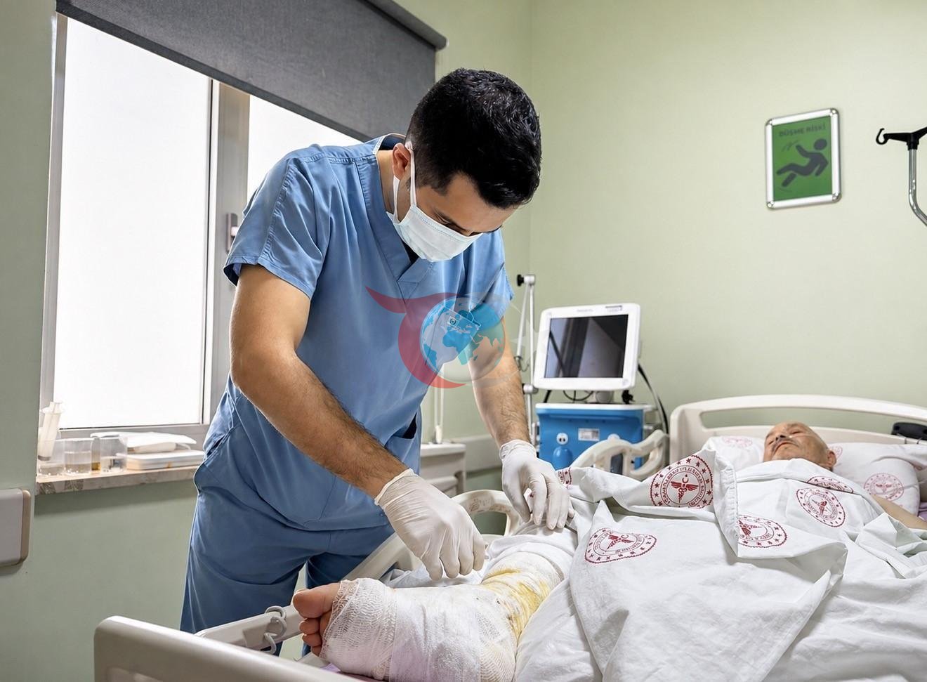Ağrı’da Tehlikeli Et Yiyen Bakteri Vakası: Küçük Bir Yara Hayati Tehlikeye Yol Açtı