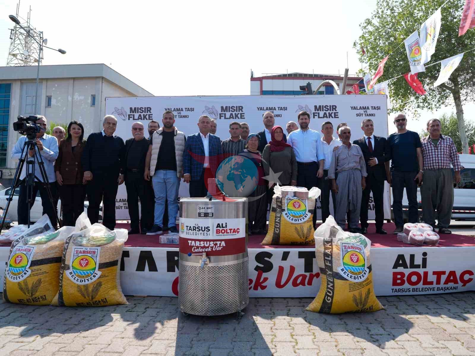 Tarsus Belediyesi'nden Üreticilere Büyük Destek