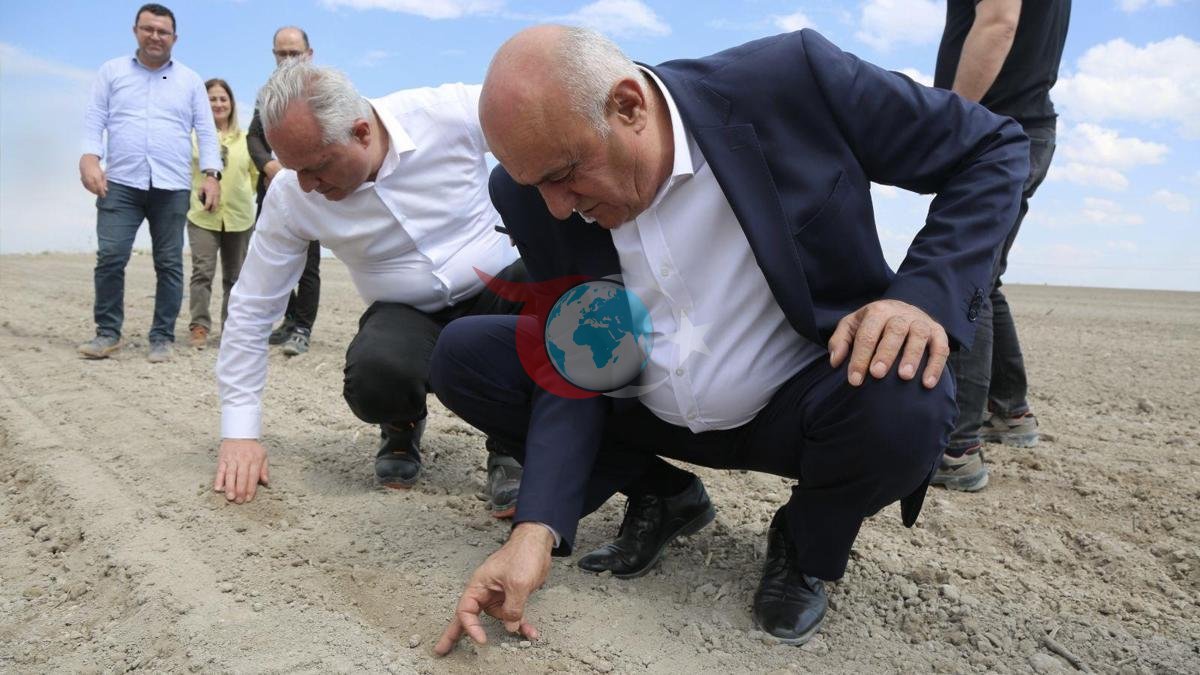 Ramazan Erkoyuncu, Konya'da Pancar Ekimi Sürecini Değerlendirdi