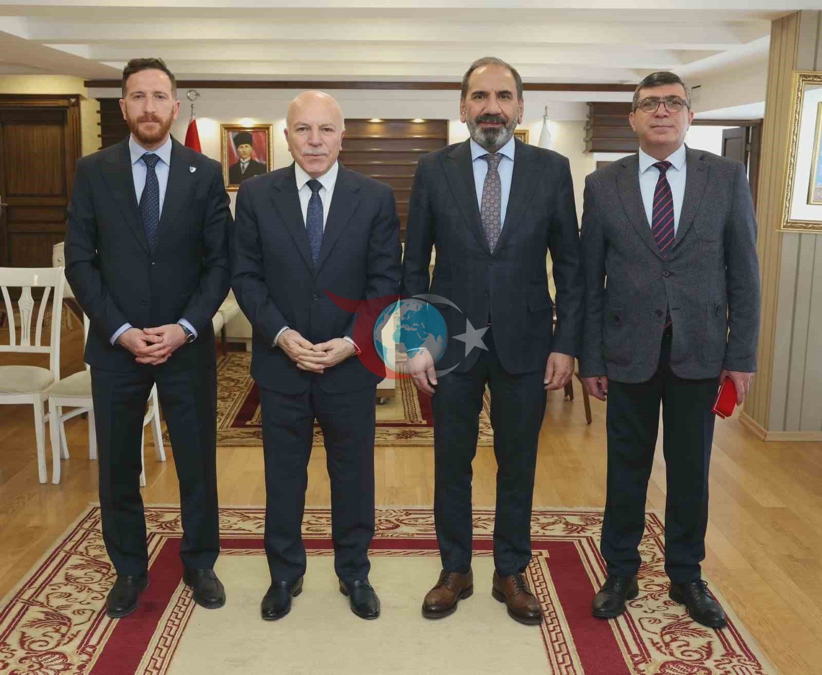 TFF Başkan Vekili Otyakmaz, Erzurum’da Başkan Sekmen’i Ziyaret Etti