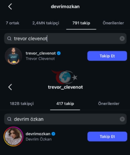 Devrim รzkan ve Trevor Clevenotโu olay paylaลฤฑmlarฤฑ ele verdi - Resim : 2