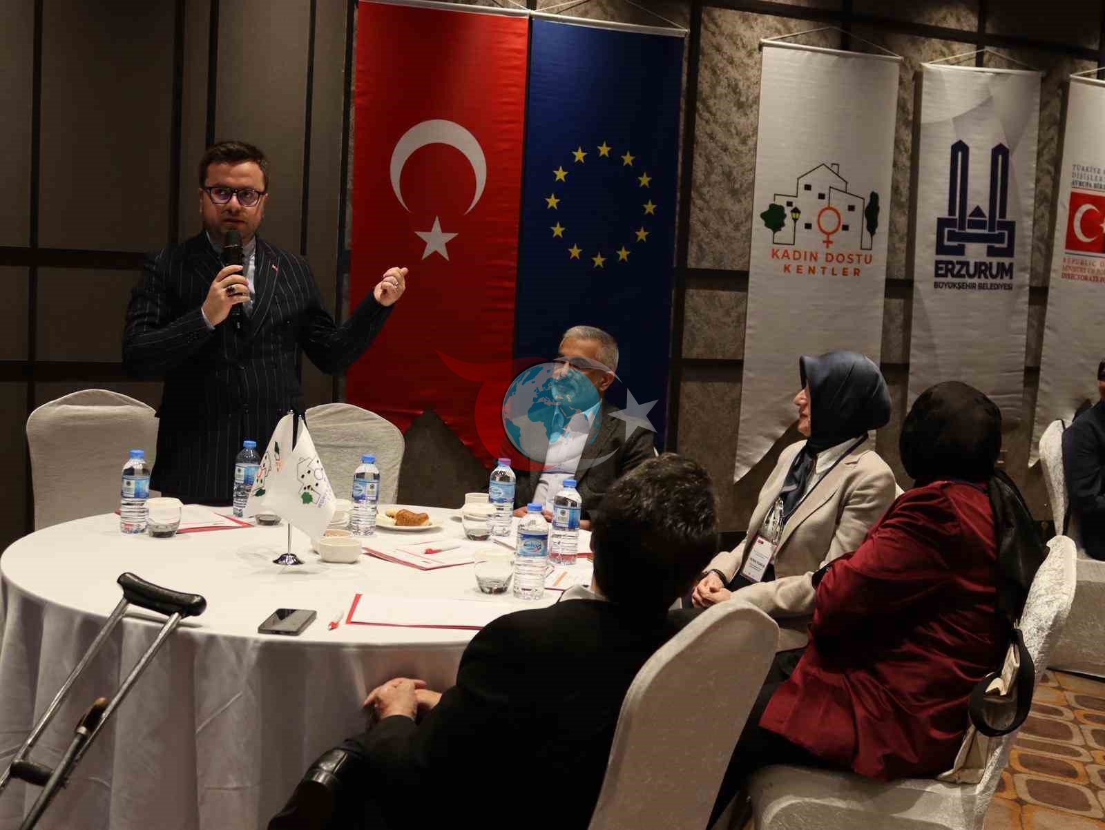 Kadın Dostu Kentler Projesi Erzurum'da Devam Ediyor