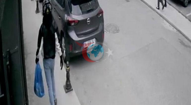 Otoparkta şok soygun 2 kilo altın ve 60 bin Euroyu üç farklı araca aktardılar