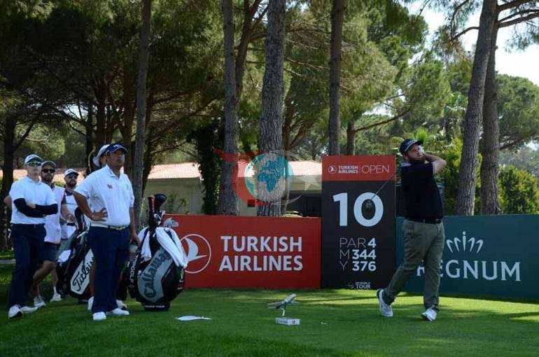 Turkish Airlines Open Golf Turnuvasında yıldızlar sahaya çıktı