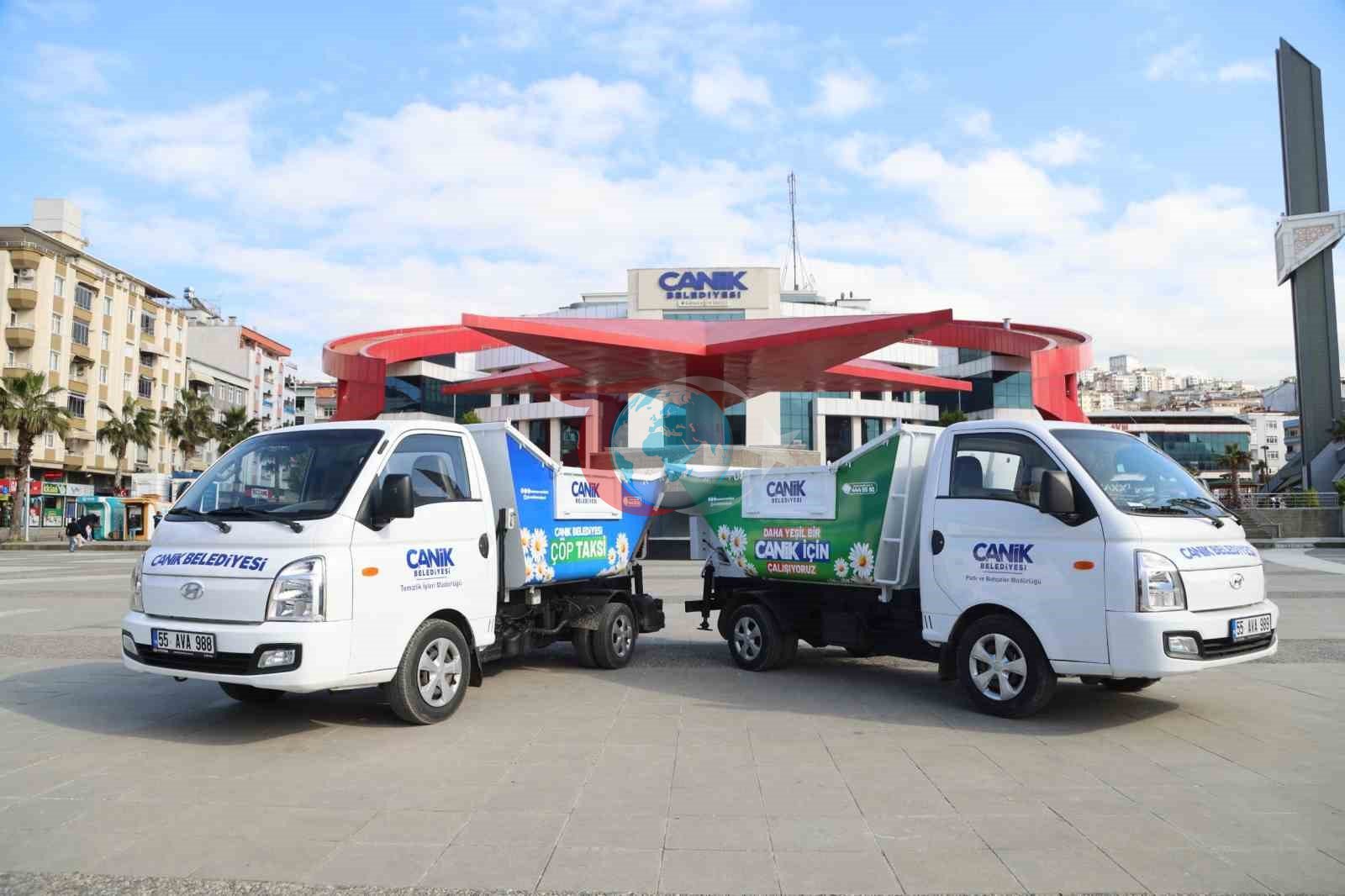 Canik&rsquo;te araç filosu büyüyor