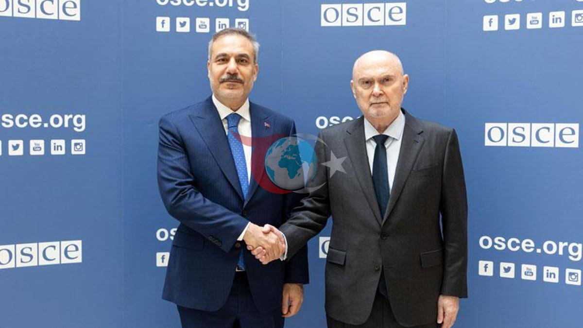 Bakan Fidan, AGİT Genel Sekreteri Sinirlioğlu ile Bir Araya Geldi
