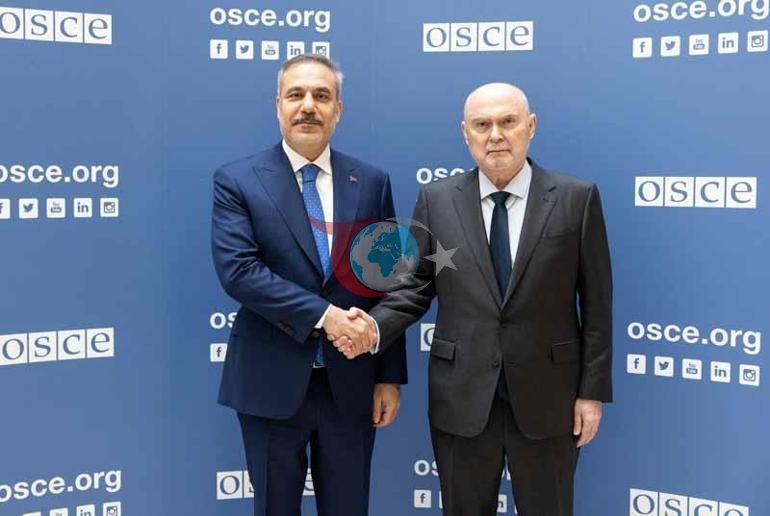Bakan Fidan, AGİT Genel Sekreteri Sinirlioğlu ile görüştü