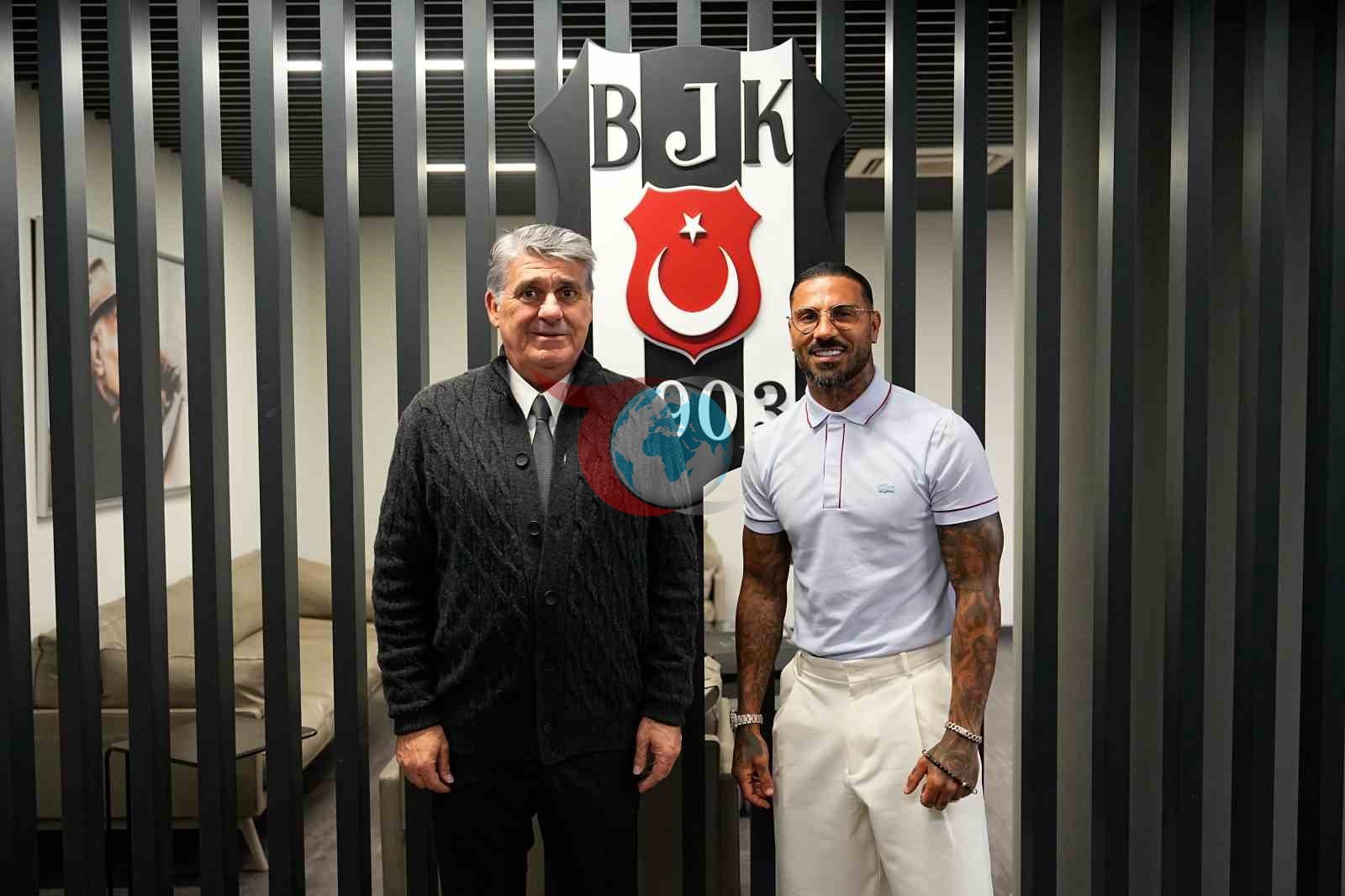 Ricardo Quaresma, Beşiktaş&rsquo;ı ziyaret etti