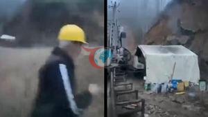 Giresun’da heyelan dehşeti Toprak her şeyi yuttu, işçiler felaketten kaçtı Giresun’da heyelan dehşeti Toprak her şeyi yuttu, işçiler felaketten kaçtı