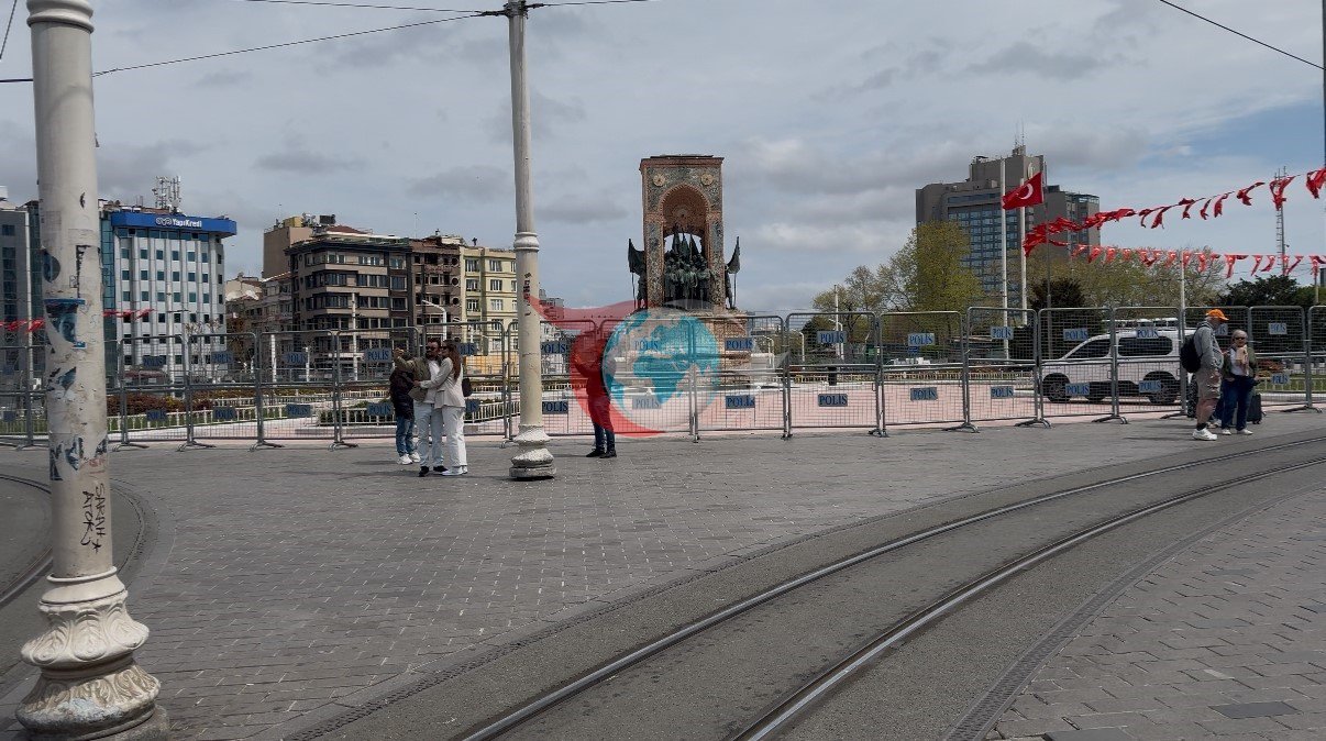 Taksim Meydanı ve İstiklal Caddesi’ne çıkan yollarda 1 Mayıs tedbirleri