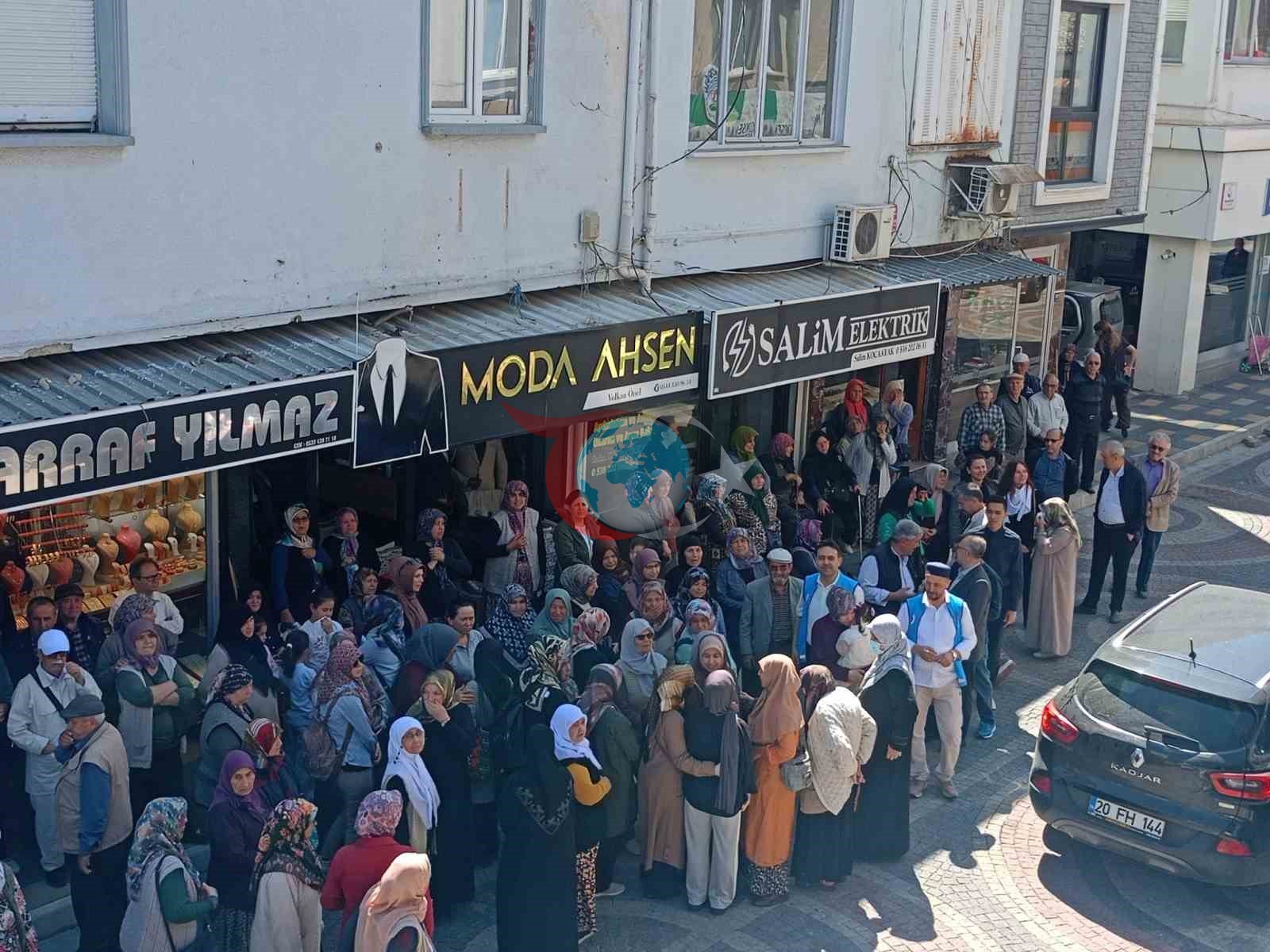 Çine&rsquo;de hacı adayları dualarla uğurlandı