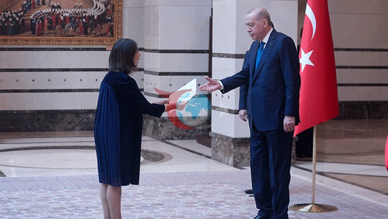 Cumhurbaşkanı Erdoğan, 5 ülkenin büyükelçisini kabul etti