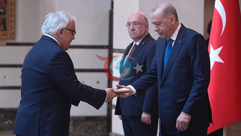 Cumhurbaşkanı Erdoğan, 5 ülkenin büyükelçisini kabul etti