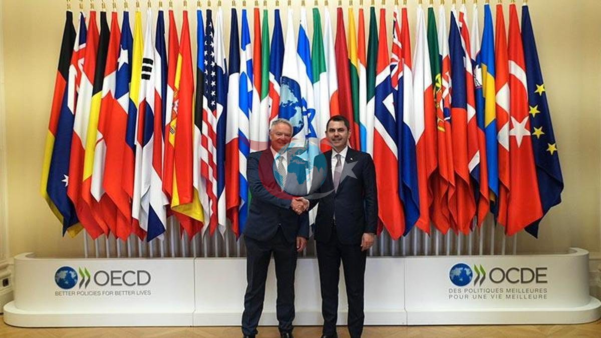 Bakan Kurum, OECD Lideri Cormann ile Görüştü