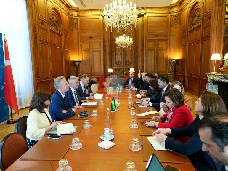 Bakan Kurum, OECD Genel Sekreteri Cormann ile görüştü