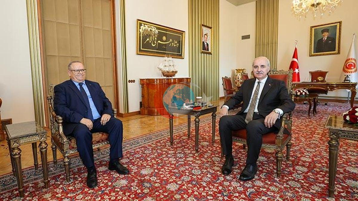 TBMM Başkanı Numan Kurtulmuş, Cezayir Büyükelçisi Guennad'ı Ağırladı
