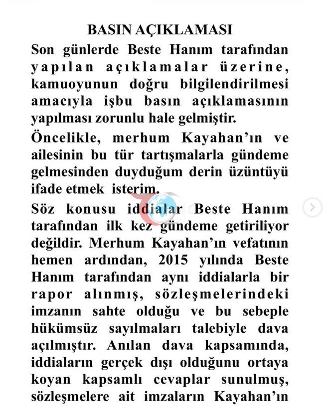 Kayahan ailesinde miras gerilimi: İpek Açar&rsquo;dan sahte imza iddiasına yanıt - Resim : 2