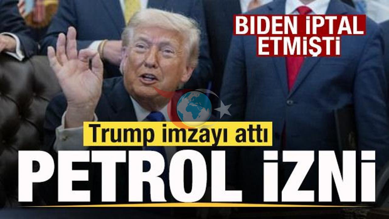 Trump, Biden'ın Veto Ettiği Petrol Projesine Onay Verdi