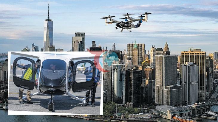 New York'ta Hava Taksilerle Ulaşımda Yeni Dönem Başladı!
