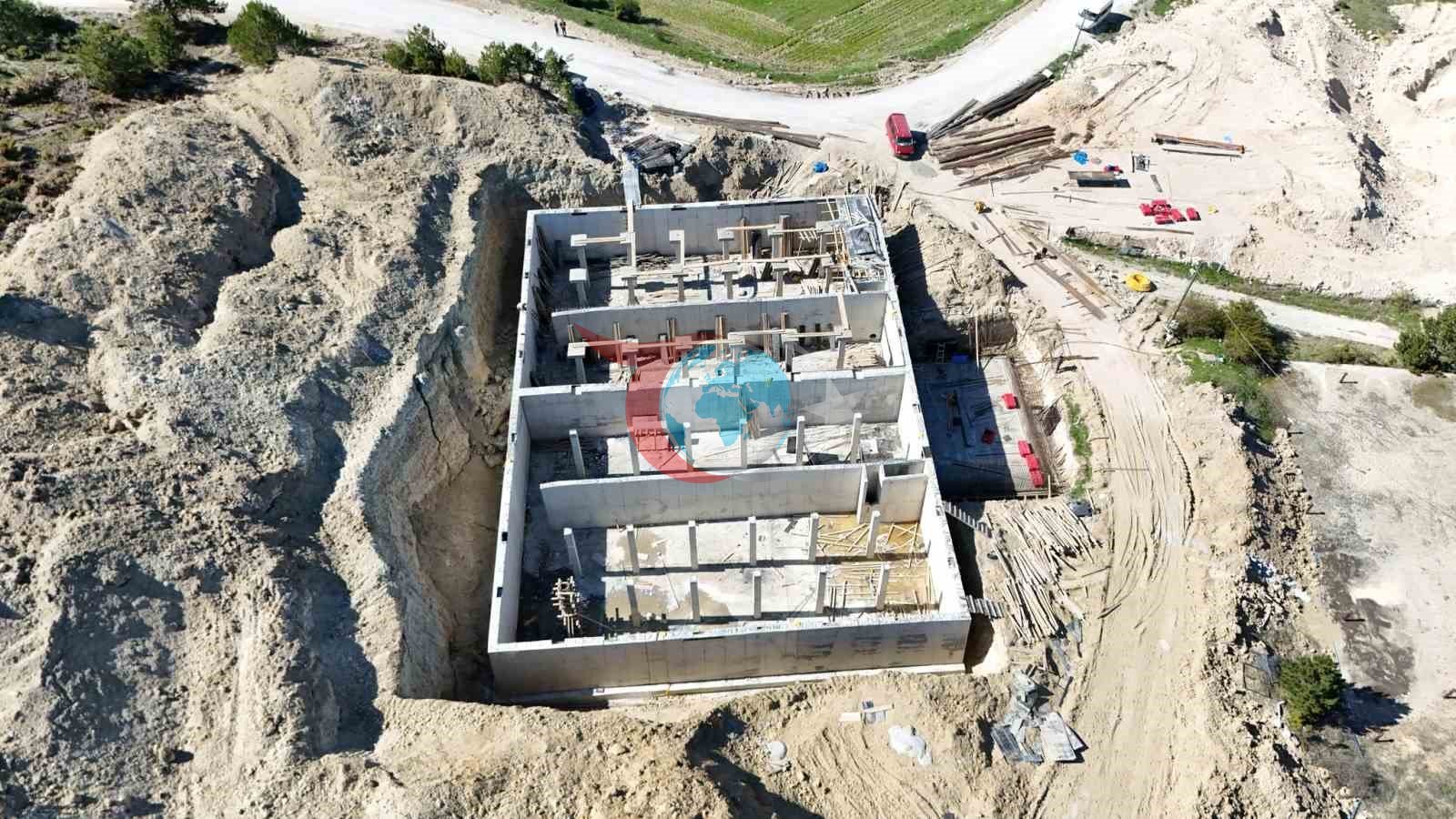 Bilecik'te Dev Su Deposu Projesinde Sona Yaklaşıldı