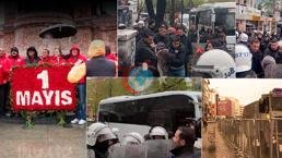 İstanbul'da 1 Mayıs! Polis müdahalesi geldi, gözaltılar var... Taksim, Şişli, Beşiktaş ve Kadıköy'de son durum