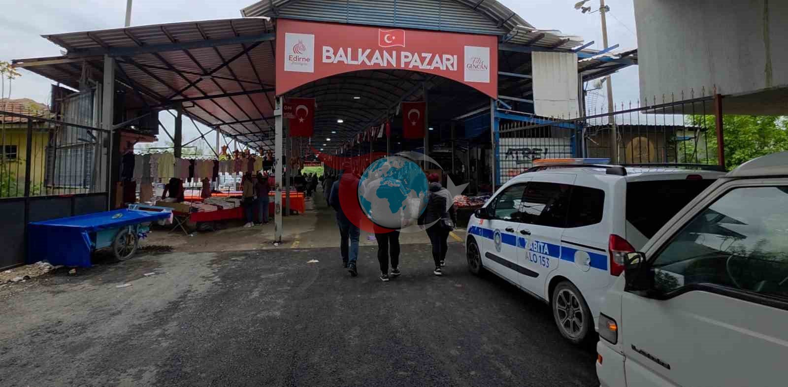Edirne’de Balkan Pazarı yeniden açıldı: Esnaf umutlu