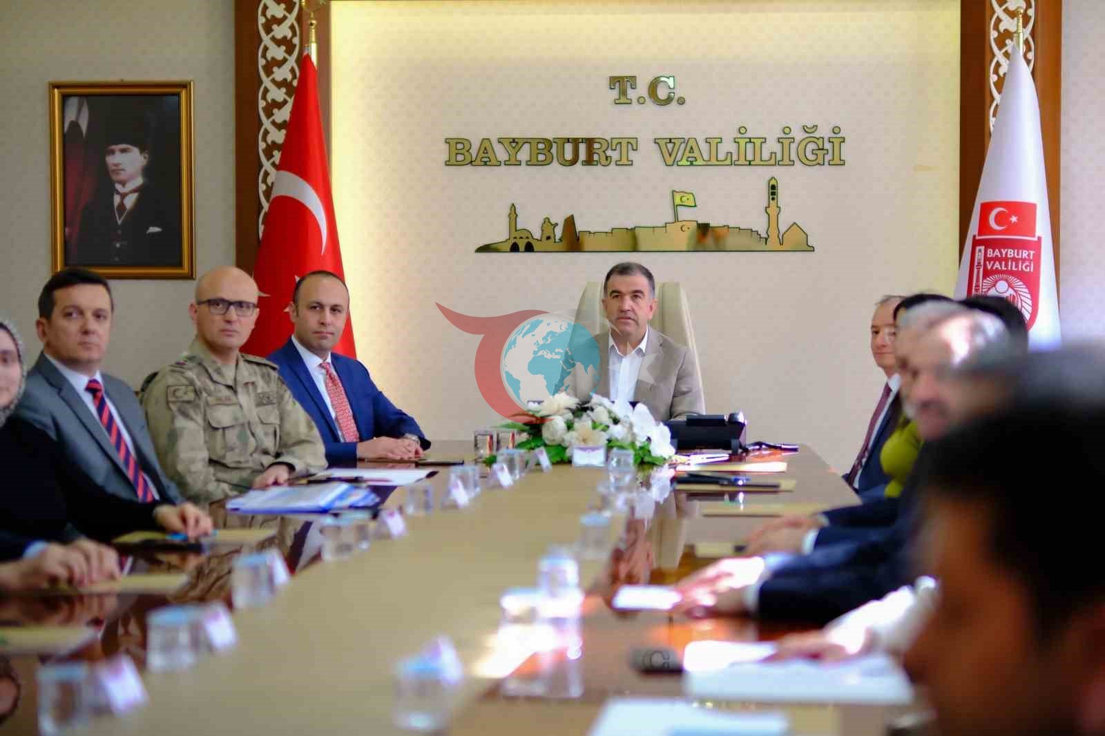Bayburt&rsquo;ta sosyal risklerin erken tespiti için toplantı yapıldı