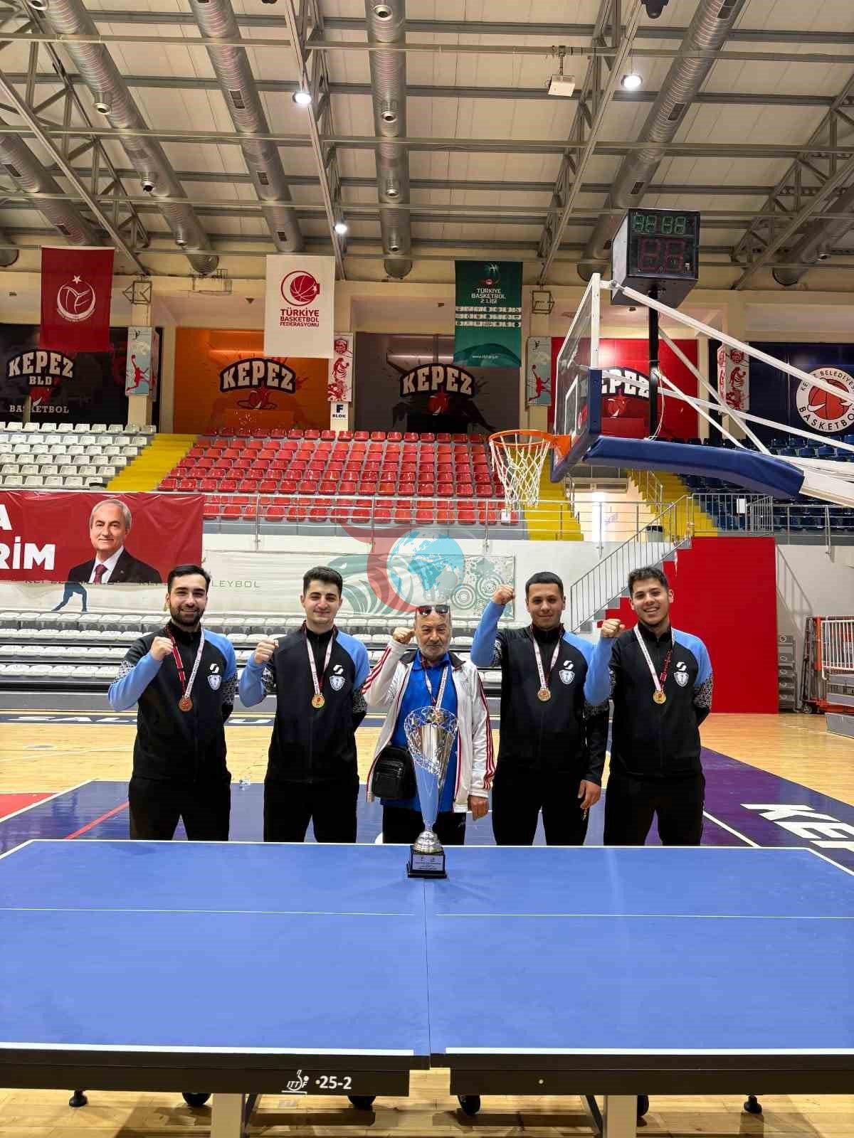 Şahinbey Belediye Spor Kulübü'nden Masa Tenisinde Tarihi Başarı