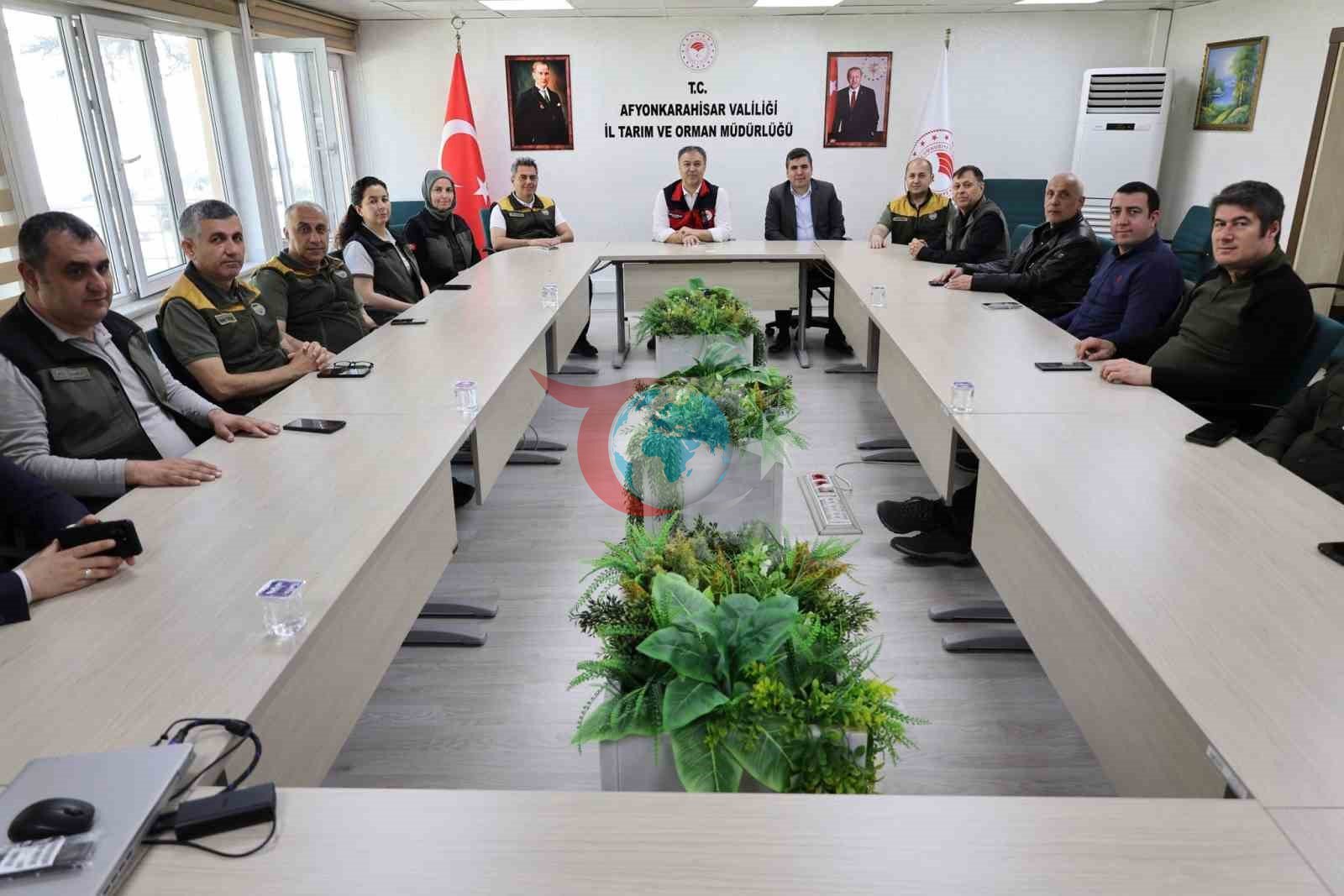 Afyonkarahisar'da Tarım ve Orman İl Müdürlüğü Koordinasyon Toplantısı Düzenledi