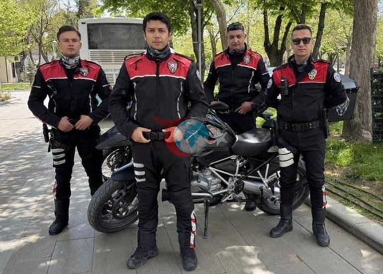 Araç kullanırken boğazına erik kaçan sürücüyü polis kurtardı
