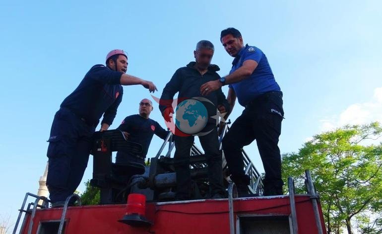 Yer: Antalya İntihar etmek için çıktığı surlarda çorbayla ikna edildi